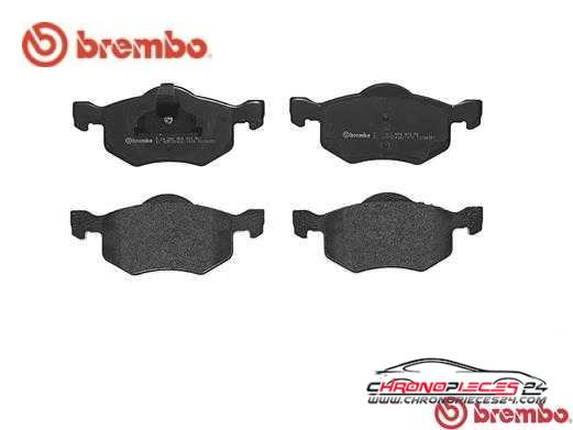 Achat de BREMBO P 24 056 Kit de plaquettes de frein, frein à disque pas chères