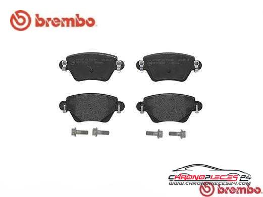 Achat de BREMBO P 24 059 Kit de plaquettes de frein, frein à disque pas chères