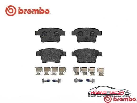 Achat de BREMBO P 24 063 Kit de plaquettes de frein, frein à disque pas chères