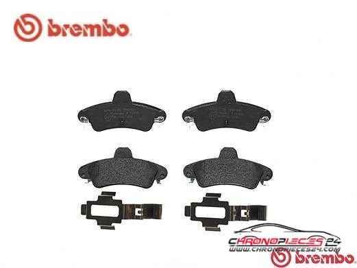 Achat de BREMBO P 24 070 Kit de plaquettes de frein, frein à disque pas chères