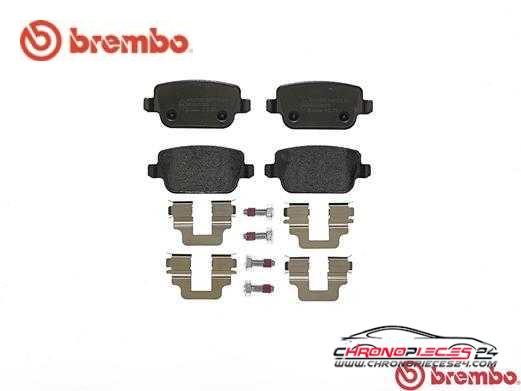 Achat de BREMBO P 24 075 Kit de plaquettes de frein, frein à disque pas chères