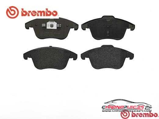 Achat de BREMBO P 24 076 Kit de plaquettes de frein, frein à disque pas chères