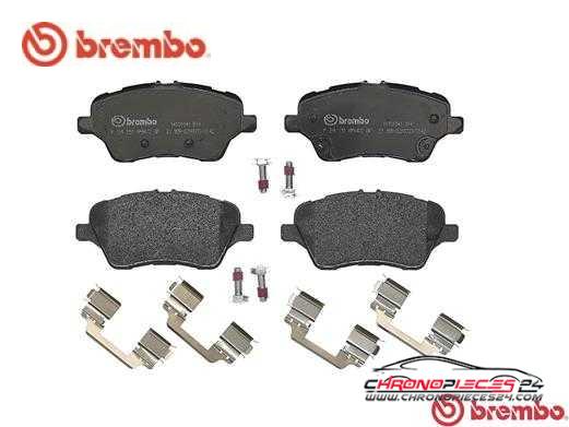 Achat de BREMBO P 24 151 Kit de plaquettes de frein, frein à disque pas chères