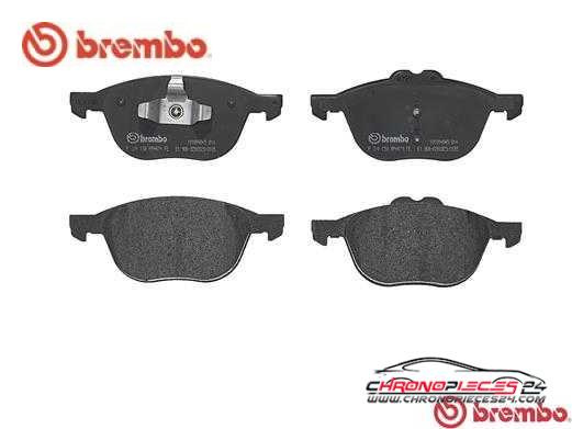 Achat de BREMBO P 24 158 Kit de plaquettes de frein, frein à disque pas chères