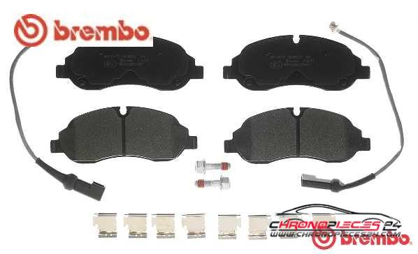 Achat de BREMBO P 24 171 Kit de plaquettes de frein, frein à disque pas chères