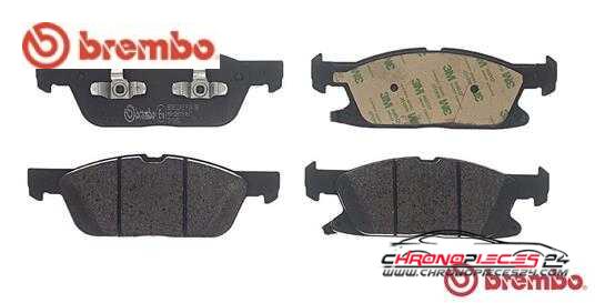 Achat de BREMBO P 24 188 Kit de plaquettes de frein, frein à disque pas chères