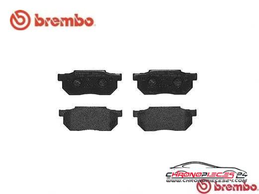 Achat de BREMBO P 28 006 Kit de plaquettes de frein, frein à disque pas chères