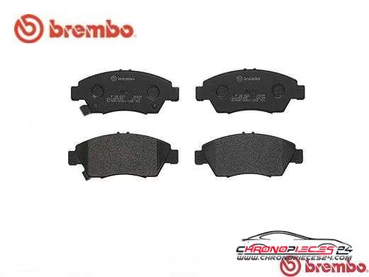 Achat de BREMBO P 28 023 Kit de plaquettes de frein, frein à disque pas chères