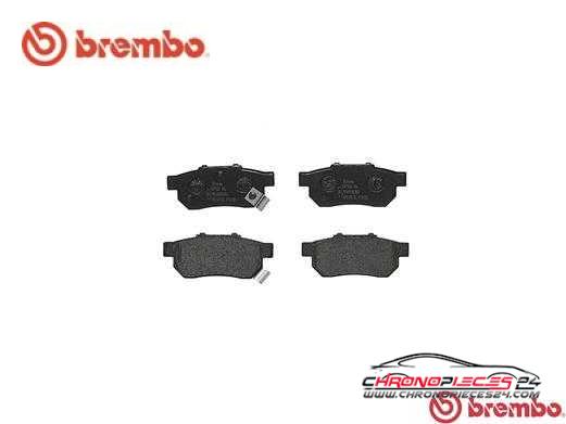 Achat de BREMBO P 28 025 Kit de plaquettes de frein, frein à disque pas chères