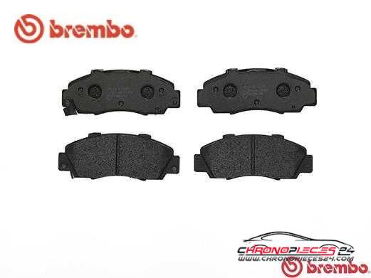 Achat de BREMBO P 28 026 Kit de plaquettes de frein, frein à disque pas chères