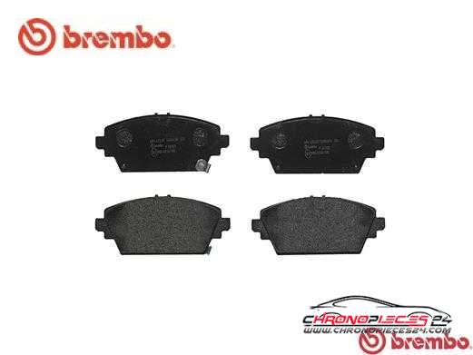 Achat de BREMBO P 28 029 Kit de plaquettes de frein, frein à disque pas chères