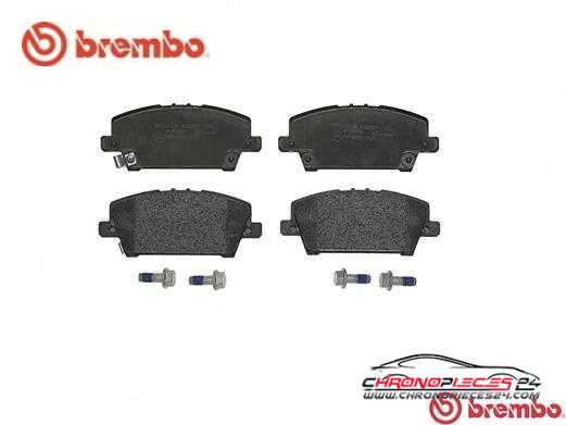 Achat de BREMBO P 28 037 Kit de plaquettes de frein, frein à disque pas chères