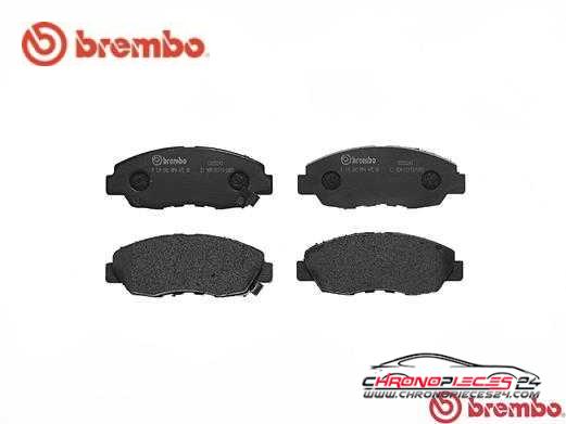 Achat de BREMBO P 28 042 Kit de plaquettes de frein, frein à disque pas chères