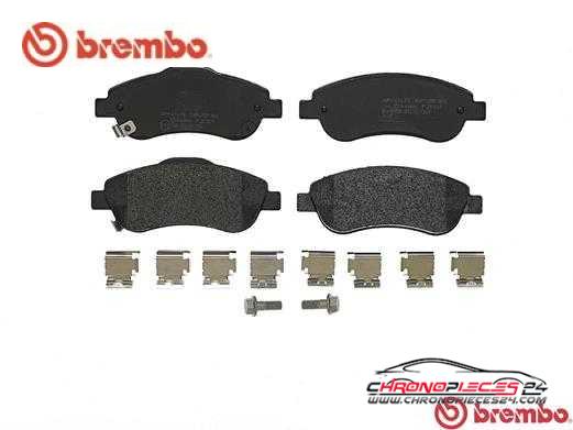 Achat de BREMBO P 28 045 Kit de plaquettes de frein, frein à disque pas chères