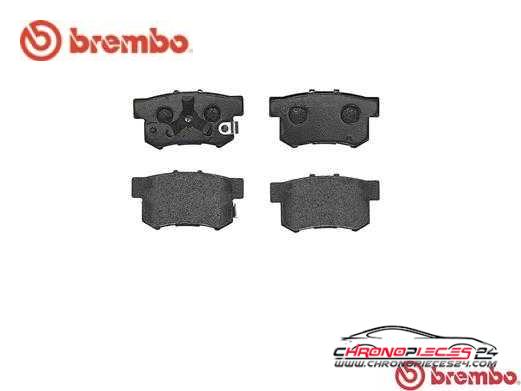 Achat de BREMBO P 28 051 Kit de plaquettes de frein, frein à disque pas chères