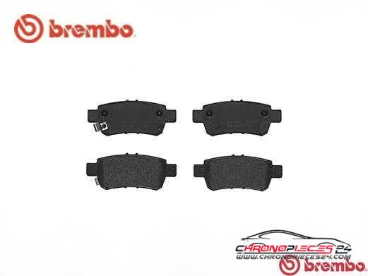 Achat de BREMBO P 28 062 Kit de plaquettes de frein, frein à disque pas chères