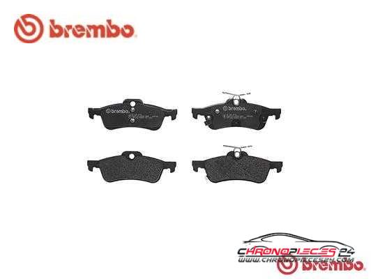 Achat de BREMBO P 28 070 Kit de plaquettes de frein, frein à disque pas chères