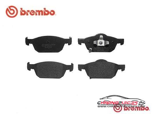 Achat de BREMBO P 28 076 Kit de plaquettes de frein, frein à disque pas chères