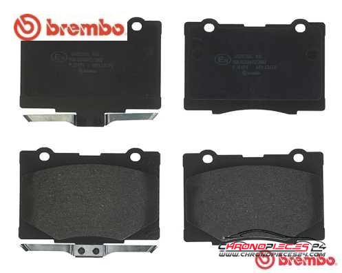 Achat de BREMBO P 28 079 Kit de plaquettes de frein, frein à disque pas chères