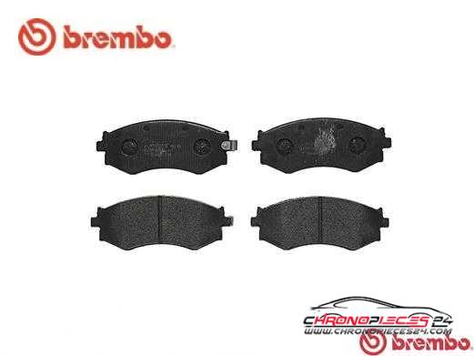 Achat de BREMBO P 30 002 Kit de plaquettes de frein, frein à disque pas chères