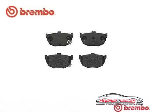 Achat de BREMBO P 30 003 Kit de plaquettes de frein, frein à disque pas chères