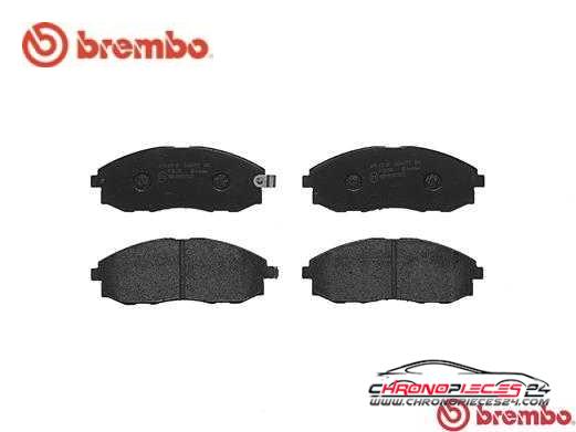 Achat de BREMBO P 30 010 Kit de plaquettes de frein, frein à disque pas chères