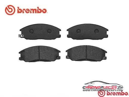 Achat de BREMBO P 30 013 Kit de plaquettes de frein, frein à disque pas chères