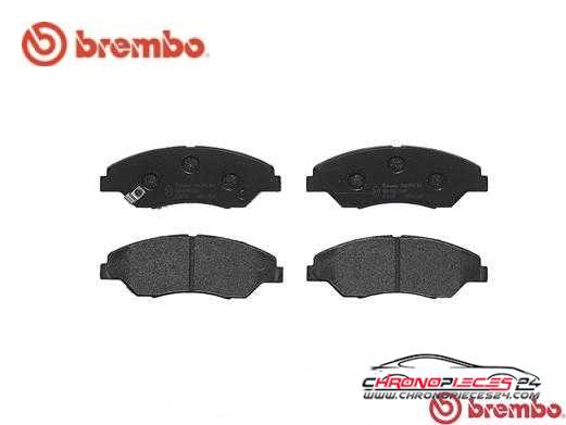 Achat de BREMBO P 30 015 Kit de plaquettes de frein, frein à disque pas chères