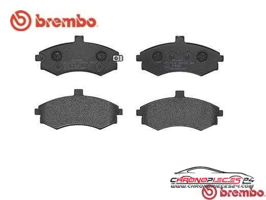 Achat de BREMBO P 30 020 Kit de plaquettes de frein, frein à disque pas chères