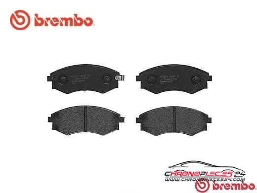 Achat de BREMBO P 30 022 Kit de plaquettes de frein, frein à disque pas chères