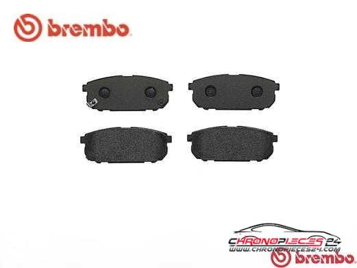 Achat de BREMBO P 30 023 Kit de plaquettes de frein, frein à disque pas chères