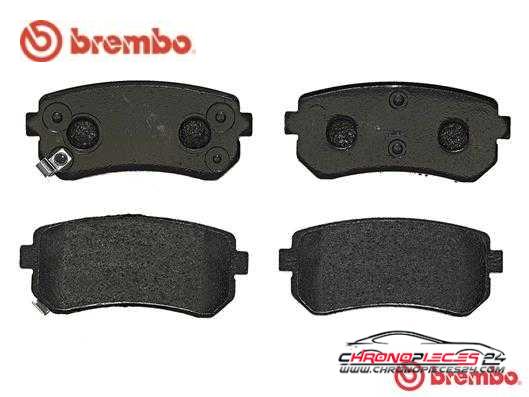 Achat de BREMBO P 30 025 Kit de plaquettes de frein, frein à disque pas chères