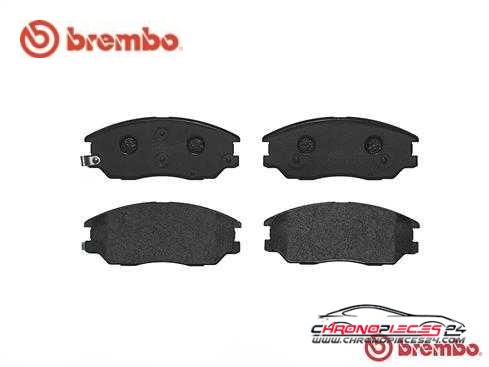 Achat de BREMBO P 30 028 Kit de plaquettes de frein, frein à disque pas chères