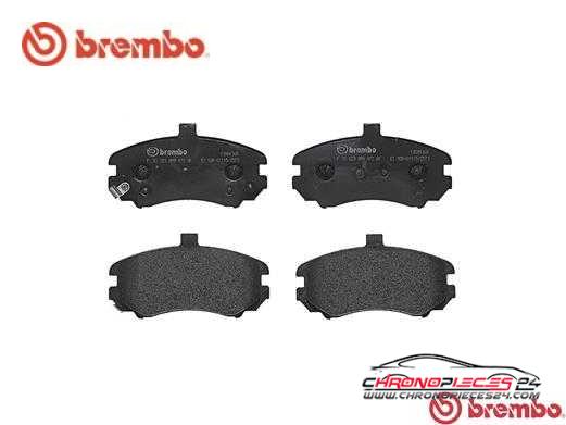 Achat de BREMBO P 30 029 Kit de plaquettes de frein, frein à disque pas chères