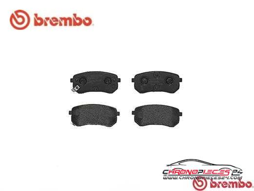 Achat de BREMBO P 30 033 Kit de plaquettes de frein, frein à disque pas chères