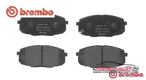 Achat de BREMBO P 30 034 Kit de plaquettes de frein, frein à disque pas chères