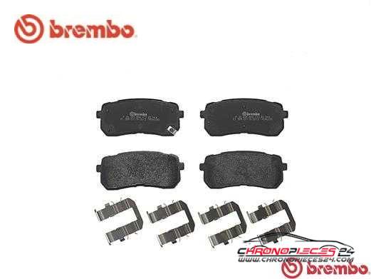 Achat de BREMBO P 30 035 Kit de plaquettes de frein, frein à disque pas chères