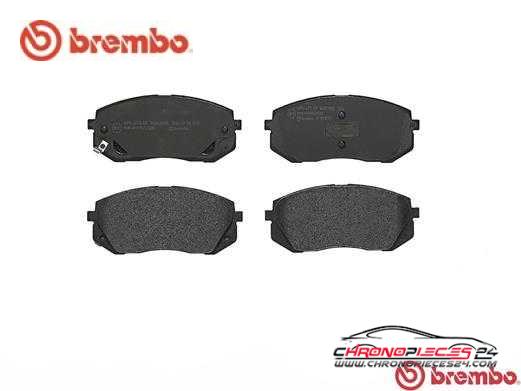 Achat de BREMBO P 30 039 Kit de plaquettes de frein, frein à disque pas chères