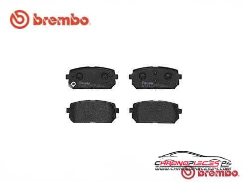 Achat de BREMBO P 30 040 Kit de plaquettes de frein, frein à disque pas chères