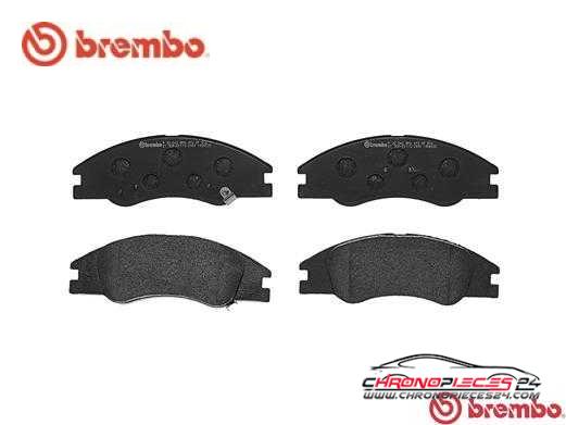 Achat de BREMBO P 30 042 Kit de plaquettes de frein, frein à disque pas chères