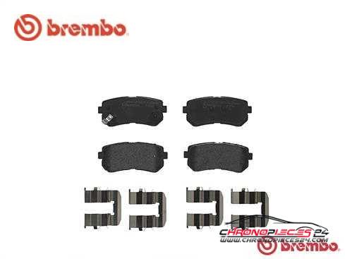 Achat de BREMBO P 30 046 Kit de plaquettes de frein, frein à disque pas chères