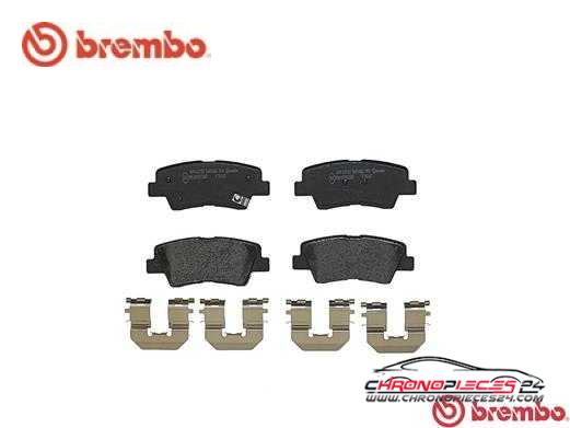 Achat de BREMBO P 30 047 Kit de plaquettes de frein, frein à disque pas chères