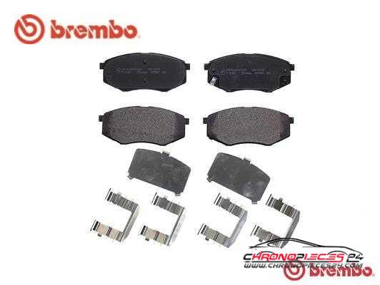 Achat de BREMBO P 30 055 Kit de plaquettes de frein, frein à disque pas chères