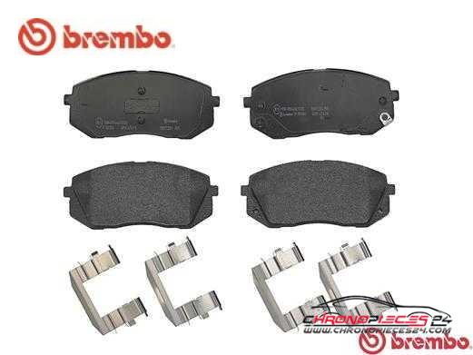 Achat de BREMBO P 30 056 Kit de plaquettes de frein, frein à disque pas chères