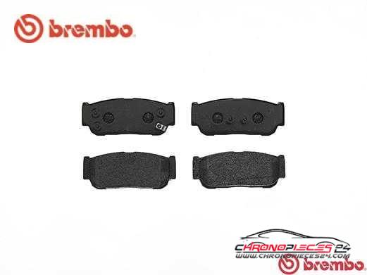 Achat de BREMBO P 30 057 Kit de plaquettes de frein, frein à disque pas chères