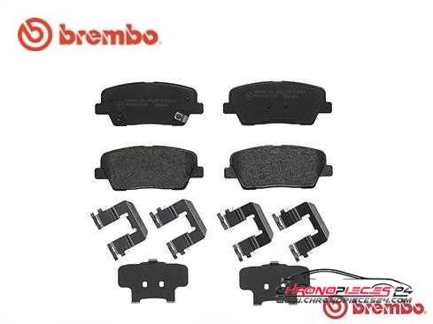 Achat de BREMBO P 30 063 Kit de plaquettes de frein, frein à disque pas chères