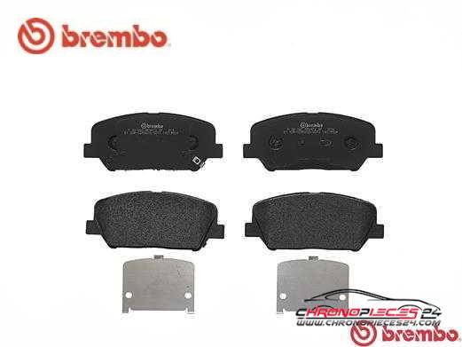 Achat de BREMBO P 30 065 Kit de plaquettes de frein, frein à disque pas chères