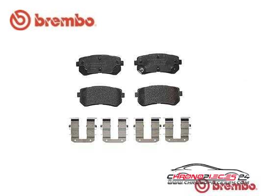 Achat de BREMBO P 30 068 Kit de plaquettes de frein, frein à disque pas chères