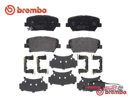 Achat de BREMBO P 30 070 Kit de plaquettes de frein, frein à disque pas chères