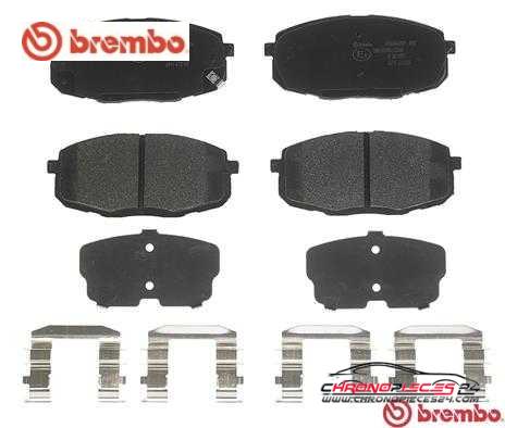 Achat de BREMBO P 30 077 Kit de plaquettes de frein, frein à disque pas chères